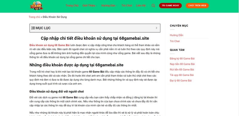 Vin77: Một giao diện khoa học và hấp dẫn - Vin77